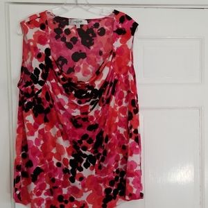 Sleeveless blouse